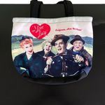 I Love Lucy Shoulder Bag and Makeup Case Black Photo 13