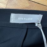 Everlane Swing Button Skirt Size 10 Black NEW Modern Minimalist Career Work Photo 6
