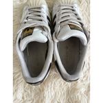Adidas  Superstar White Black Stripe Sneakers Casual Comfort Athleisure‎ Shoes Photo 7