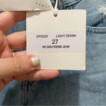 Just Black Denim JBD HR Girlfriend Jeans Light Wash Distressed Women’s Size 27 Photo 5