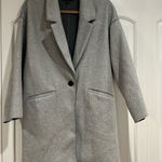 ZARA trf Grey Coat size medium Photo 0
