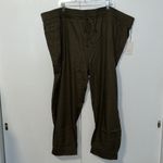 A New Day  High-Rise Woven Ankle Jogger Pants Olive Green Women’s 4X 28-30 Photo 1