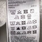 All Saints Gray Oversized Manda Hoody. Size XS/S Photo 11