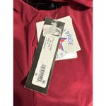 Betsy and Adam  Tie Belt V-Neck‎ Gown Women's 6 Burgundy Sleeveless Formal NWT Photo 7