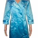 Bebe  baby blue trench coat Photo 0