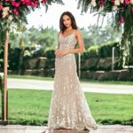 Mac Duggal 67492 Floral Embroidered Corset Bodice Gown Sz 20 New w/ Tag $798 SOO Photo 3