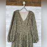 TRAFFIC PEOPLE T AURORA TRUE ROMANCE GREEN DRESS MEDIUM Tan Photo 5