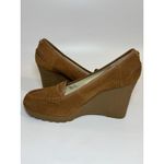Michael Kors Michael Rory Loafer Wedge Heels Walnut Womens SIZE 91/2 Photo 5