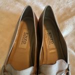 Enzo Angiolini  Flats Womens 9N Loafers Slip-On Shoes Beige soft leather Bow Photo 2