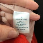 Pim + Larkin  Orange Classic Blazer Jacket Career Womens S Fall Classic Preppy Photo 4