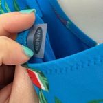 Old Navy Women’s XL Watermelon Blue One Piece Swim Photo 2