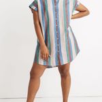 Madewell Central Shirtdress in Flagstaff Stripe Photo 14