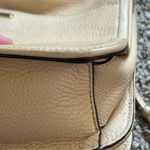 Rebecca Minkoff Bowery leather convertible crossbody dog leash flap bag almond Photo 3