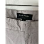 Banana Republic  linen pants size 8 gray Photo 1