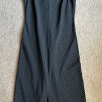 Loft Black Pinstripe Jumpsuit Photo 0