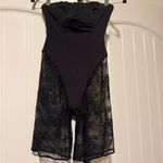 SKIMS  Ultra Fine Lace strapless onesie Bodysuit Photo 3