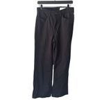 Rag and Bone  Lori Mid-rise Wide Leg Pants 25 Black Denim‎ Photo 3
