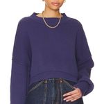 Free People Indigo  Crop Sweater Photo 0
