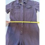 Young Fabulous and Broke YFB Denim Aviator Jumpsuit Coverall Utility Size M Photo 4
