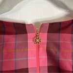 Kate Spade  Greenhouse Plaid Taffeta Midi Dress Pink Sleeveless Size 4 Photo 9