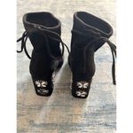A New Day Black Rhinestone Maria Ankle Boots Size 9 Photo 4
