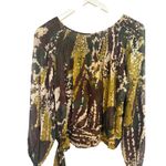 Michael Kors Multi Print Women's Blouse XL Photo 1