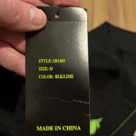 Tripp NYC Tripp Royal Bones Black/Green Lace-Up Women's Mini Skirt Size Medium Photo 4