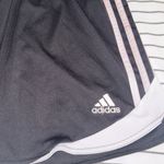 Adidas  ClimaCool Black Shorts with Pink Stripes Elastic Waist Women's Size Small Photo 1