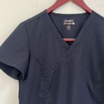 Sanibel Scrubs Women’s Scrub Top Size Small Black Photo 1