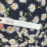 ASOS Design Maternity Bardot Smocked Babydoll Dress Black Size undefined Photo 9