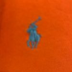 Ralph Lauren Polo  Lite weight Neon Orange Short Top Photo 2