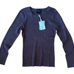Alex Marie New with Tags  Ribbed Crewneck Top size Large Business Casual Preppy N Photo 0