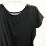 Therapy Short Sleeve Black Lace Romper Size S Photo 10