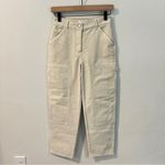 Aritzia ‎ Wilfred Free Brennan Pant Light Birch Stretch High Rise Carpenter Photo 2