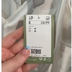 H&M Womens White Satin V Neck Camisole Top Tank Shirt Size Medium Photo 3