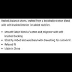 Reebok Woman’s  Balance Shorts Photo 6