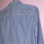 J.Crew Haberdashery Button Up Top Women S Pinstripe Preppy Office Academia Photo 7