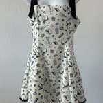 NWT! Sz: S Navy White Tiered GAME DAY Football Dress by Francesca's Spirit (b21) Photo 0