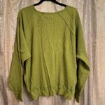 Free People Santa Clara Waffle Dolman Thermal Ferngully Green Top Large Photo 1