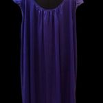 Vanity Fair Vintage Purple Nightgown Midi Dress Photo 7