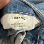 J Brand  Ruby Jeans High Waisted Skinny with Lace Detail Size 26 EUC Photo 12