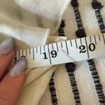 MINT by JODI ARNOLD | Embroidered Cotton Silk Eyelet Babydoll Split Neck Tee | 2 White Photo 9