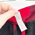 Victoria's Secret  Womens Sherpa Buffalo Plaid Flannel Sleep Lounge Shorts Size L Photo 4