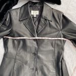 Worthington  Y2K styled leather jacket with faux fur removable collar. * Photo 14