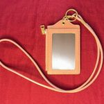Card Holder; key Ring; Lanyard Tan Photo 0