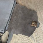 Furla Jo Gray Pebbled Leather Crossbody Micro Mini Bag Photo 5