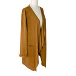 XCVI VINTAGE  WEARABLES Faux Suede Cardigan Photo 3
