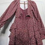 Forever 21 4/$25 NWT  Cottagecore Cowgirl Floral Ruffle Dress Sz S Photo 5