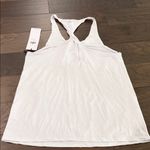 Alo Yoga New With Tags White All Don’t Get It Twisted Tank Sz M Photo 11