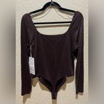 Lululemon NWT Wundermost Ultra Soft Nulu Square Neckline Long Sleeve Bodysuit XL Photo 13